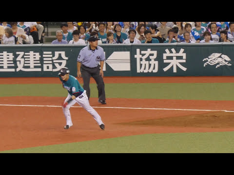 2016.7.28 埼玉西武ライオンズ 金子侑司 盗塁