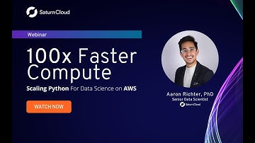 Webinar: 100x Faster Compute For Data Scientists