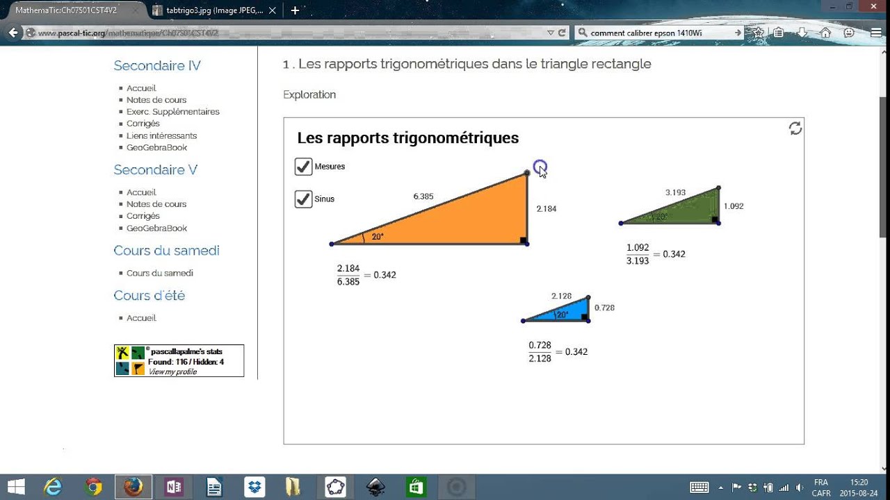 Calculer La Surface D Un Triangle Rectangle