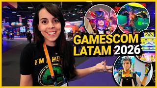 GAMESCOM LATAM 2026 - STANDS, DICAS, BRINDES | NINTENDO, INVENCÍVEL, LOGITECH, RIOT, NVIDIA E MAIS!