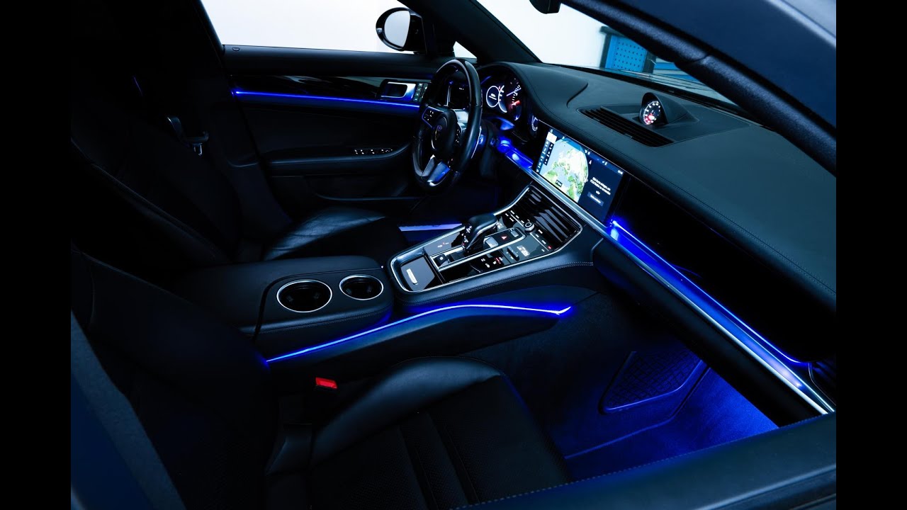 Bkm Porsche Panamera 4s Ambientebeleuchtung Youtube