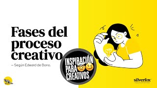 Fases del proceso creativo, Edward de Bono. 😃✏️ Inspiración para creativos .