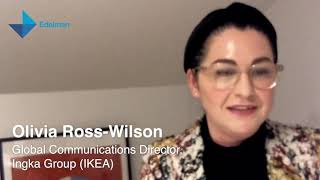 Olivia Ross-Wilson, Global Communications Director at IKEA on trust and relationships