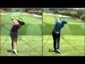 [Slow HD] KIM Hyo-Joo vs LEE Sung-Woon Driver Golf Swing KLPGA Tour (200th Upload Special)