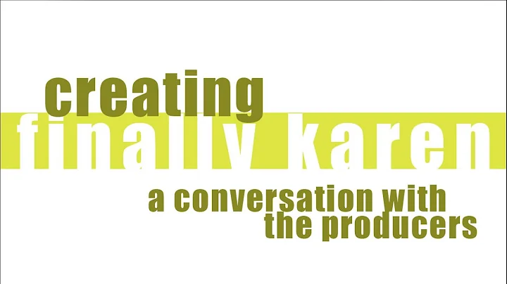 Creating Finally Karen: Donald Lawrence & Stanley ...