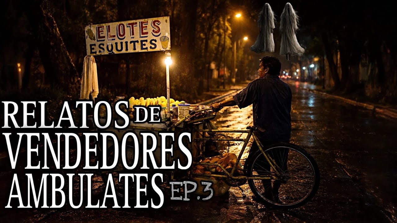 5 HISTORIAS DE TERROR de VENDEDORES AMBULANTES Vol.3 (Panaderos, Torteros, Taqueros, Tamaleros)