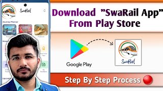SwaRail app download kaise kare play store se | Indian Railway new Super app download in mobile live screenshot 1