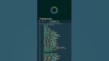 Dotted Ball CSS + ( Free Source Code )  #shorts  #css #html