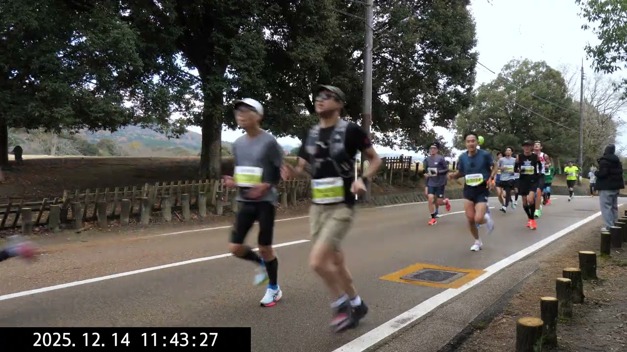 奈良マラソン2025（復路）