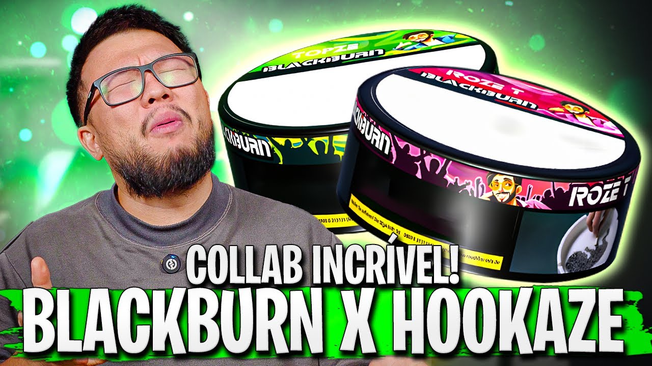🌟 COLLAB INTERNACIONAL! HOOKAZE E BLACKBURN CRIAM SABORES QUE O BRASIL PRECISA CONHECER! 💨