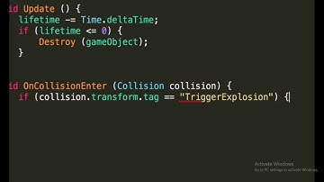 #24 Introduction to Prefabs - Adding Explosion Effects