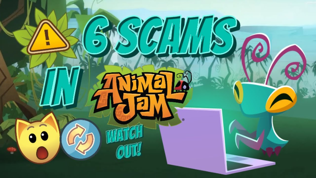 6 Different Scams on Animal Jam That You Need to Watch Out For! | Bandits Animal Jam