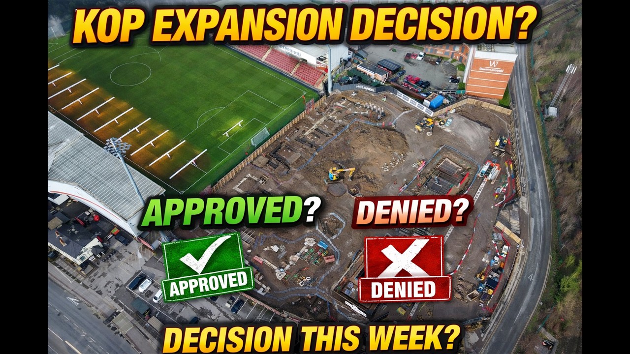 WREXHAM AFC KOP CONSTRUCTION UPDATE