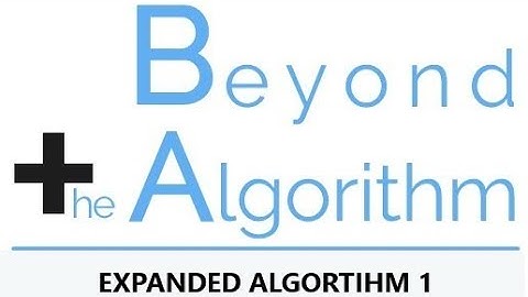 Addition Strategy: Expanded Algorithm 1