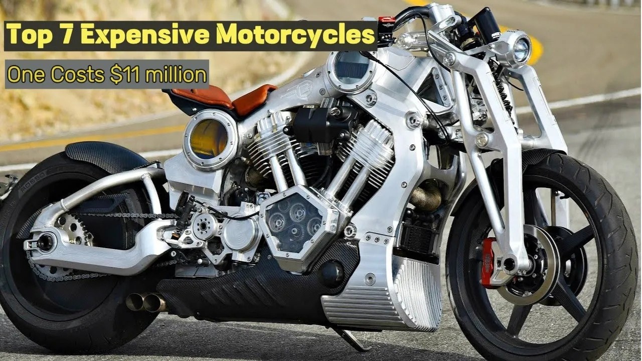 Top 7 Most Expensive Motorcycles Ever Made – One Is Worth $11 Million!