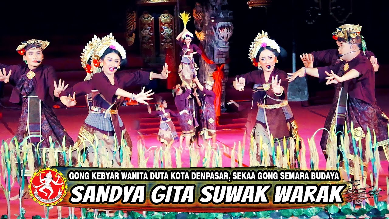 GONG KEBYAR WANITA DUTA KOTA DENPASAR - SANDYA GITA SUWAK WARAK | PKB 2025
