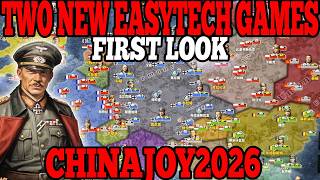 FIRST LOOK 2 NEW EASYTECH GAMES WORLD CONQUEROR 5? GLORY OF GENERALS 4? ChinaJoy2026 screenshot 1