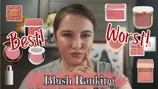 TOP 10 BLUSH RANKING | New Favorite?! Powders & Creams