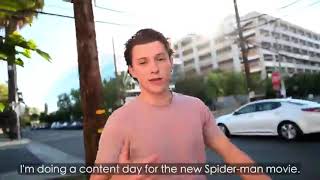 Tom Holland is Kicking off the Spider Man No Way Home Promotions