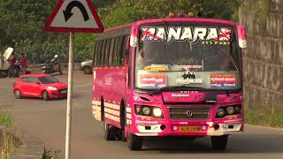 Kerala Private Bus In Wayanad Ghat Road