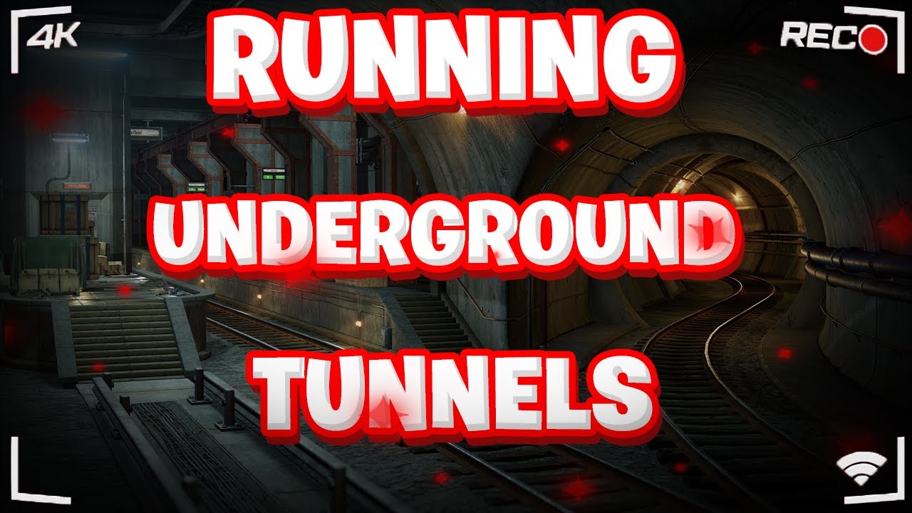 RUNNING UNDERGROUND TUNNELS RUST - YouTube