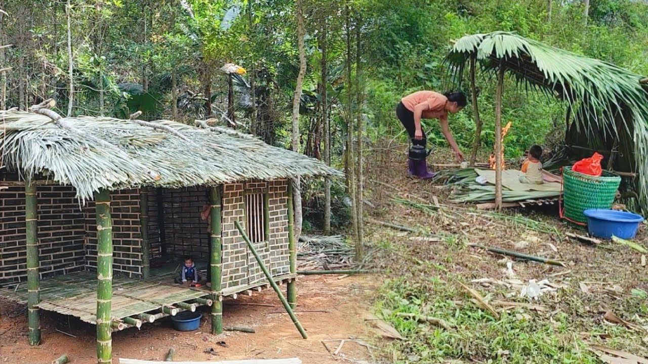 Three Years Building a Bamboo House – What Surprise Did the Single Mom Create?