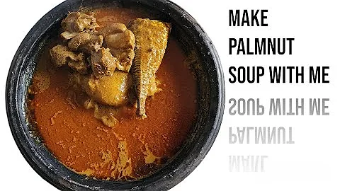 Authentic Ghanaian Palmnut Soup Recipe | Perfect Ghana Palmnut Soup Recipe