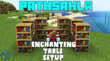MINECRAFT : "Best Enchanting Table Setup" wt Akan22 Pathsahla