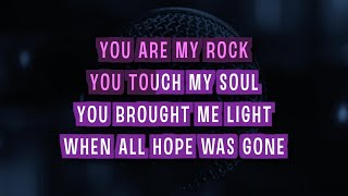 You Are My Rock (Karaoke) - Delta Goodrem