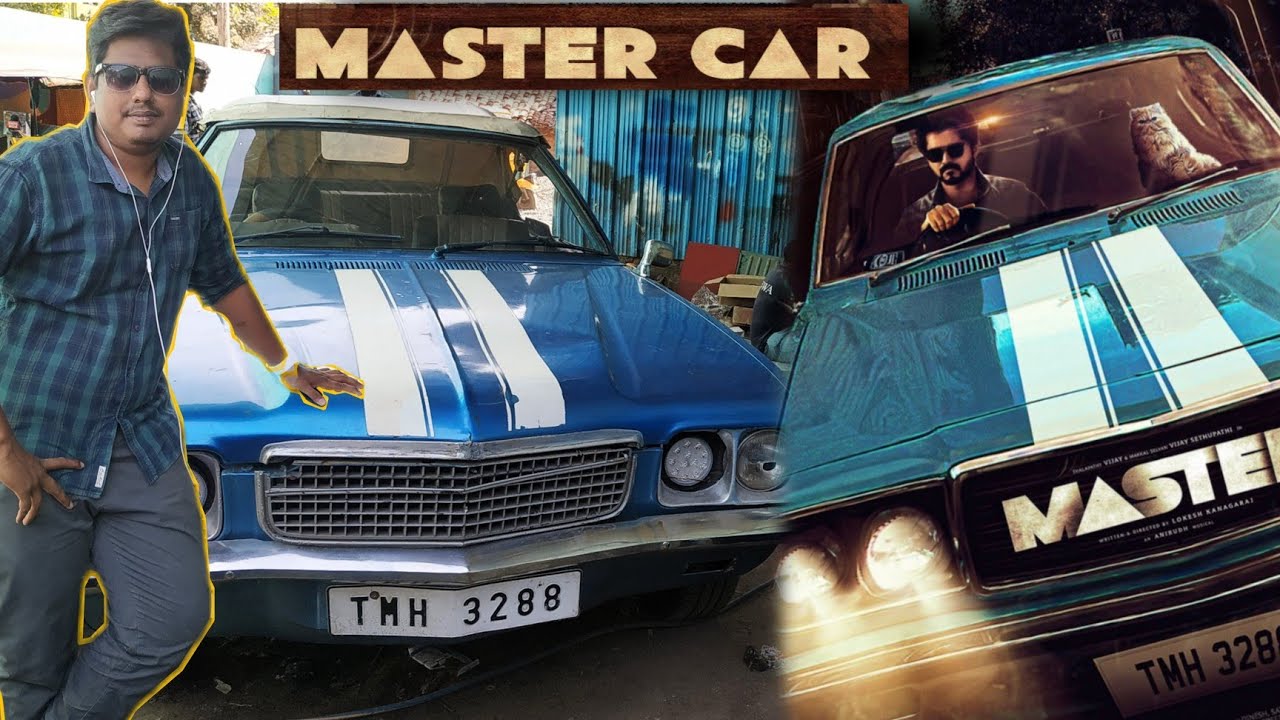 THALAPATHY VIJAY MASTER CAR REVIEW || Contessa Modified 1984 Model ...