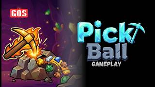 Pick Ball Gameplay – Pinball Mining & Incremental Game | No Commentary