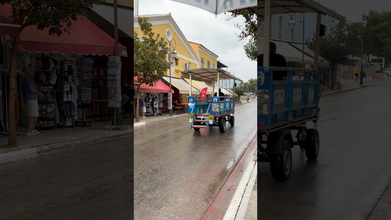 Horse and cart ride in katakolon 🇬🇷