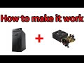 ATX 24 pin to Lenovo 10 pin conversion