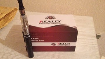 Review/unboxing of the Really electronic cigarette ego/ce4 1100mAh deluxe kit