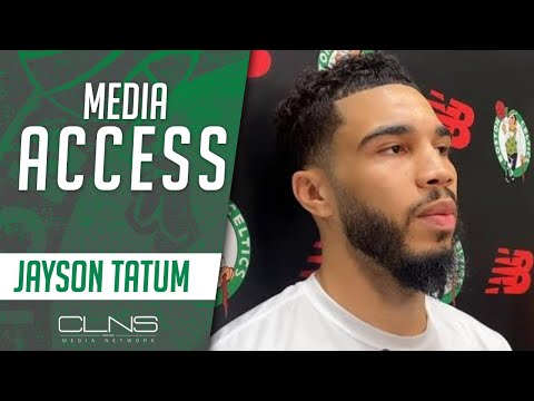 Jayson Tatum: Celtics LOCKED IN for Game 1 vs Hawks