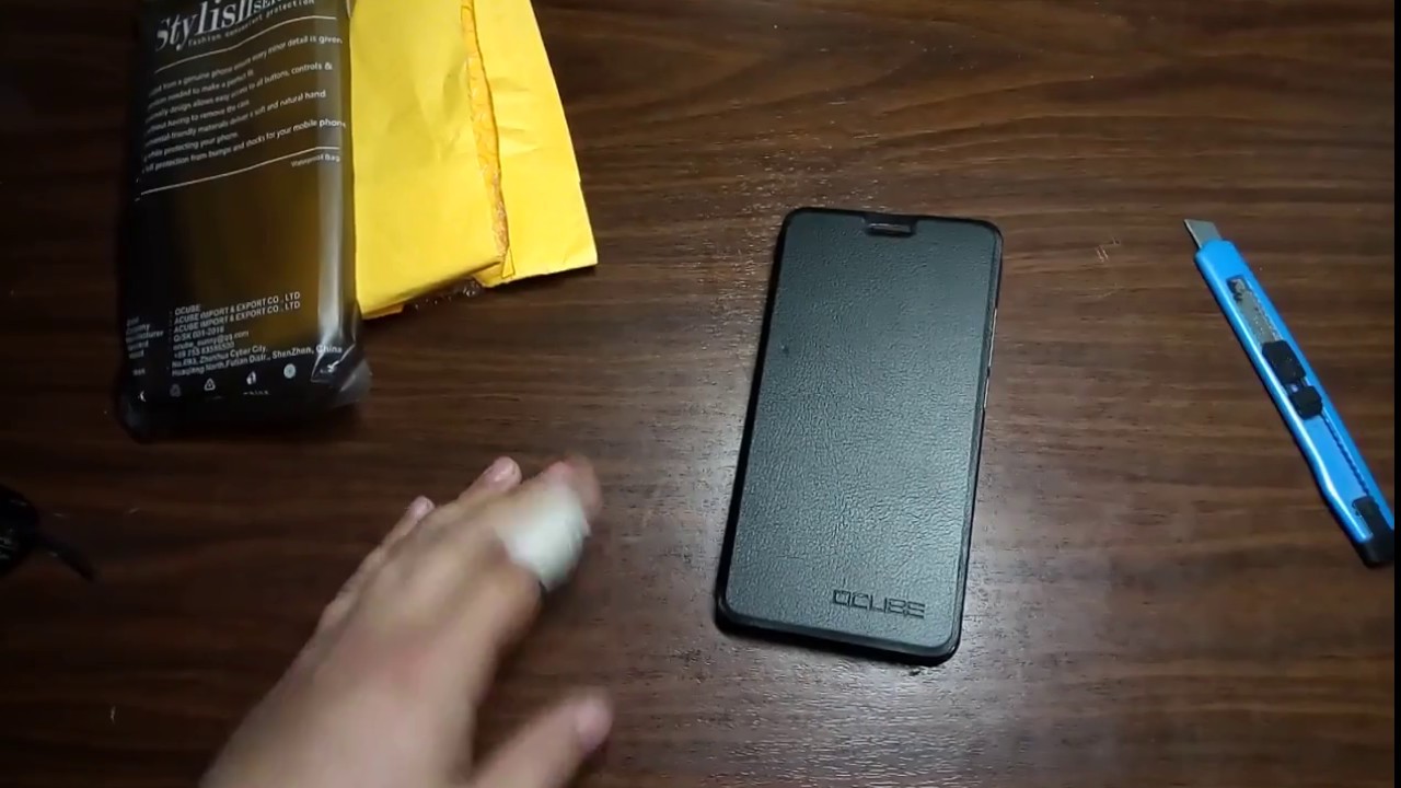 Чехол doogee y6 piano black c Алиекспрес