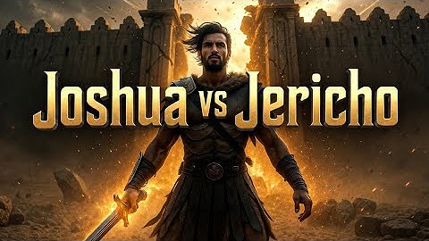 Joshua and Jericho — The Most Dramatic Fall Ever Captured #biblestory #shorts 