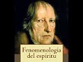 Hegel. Fenomenología del espíritu. INTRODUCCIÓN (lectura).