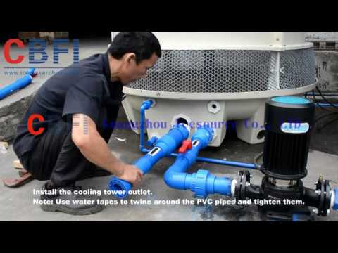 CBFI  5 ton Tube Ice Machine INSTALLATION