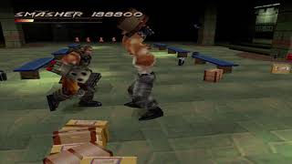 Smasher VS Exo (Fighting Force)