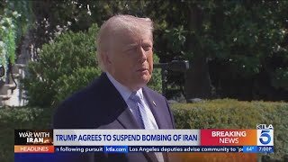 U.S. and Iran agree to two-week ceasefire