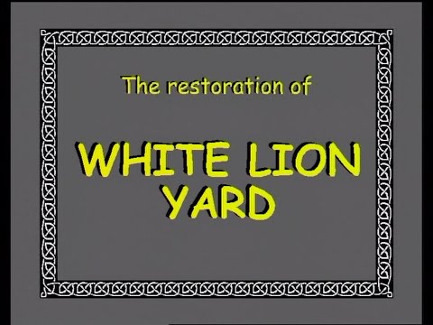 Mansfield White Lion Yard Restoration. Mansfield District Council