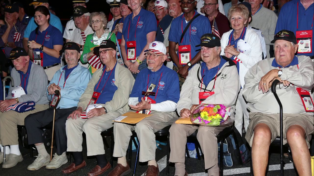 Villages Honor Flight highlights video YouTube