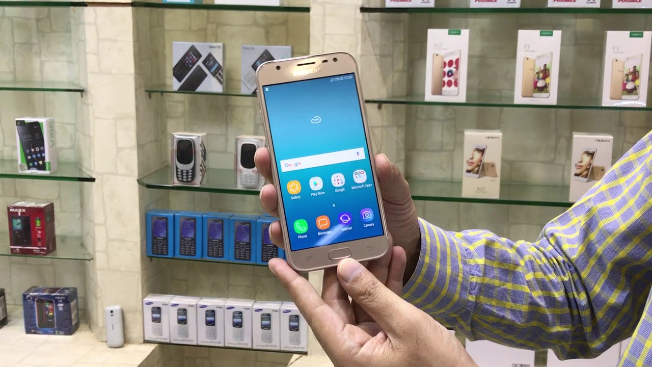 Samsung J3 Pro 17 Gold Full Review Youtube