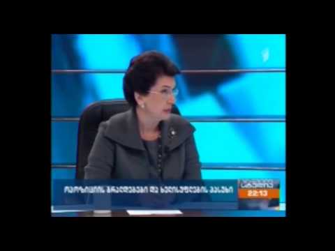 1TV.GE გადაცემა ,,პირველი სტუდია,, სტურმად - ნინო ბურჯანაძე