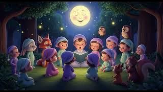 🌙 Night Night Song 🎵 | Calming Bedtime Lullaby for Kids 😴 | Sleep & Relaxation Nursery Rhyme 🛌