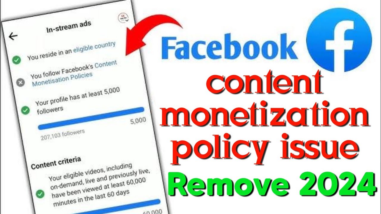 Facebook Id or page monetization policy issue remove 2024 । AF ...