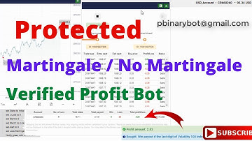 Protected Binary.com Bot - Low-Risk Binary Bot | Verified Profit Bot With No Questions