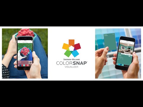 Sherwin Williams Colorsnap Visualizer App