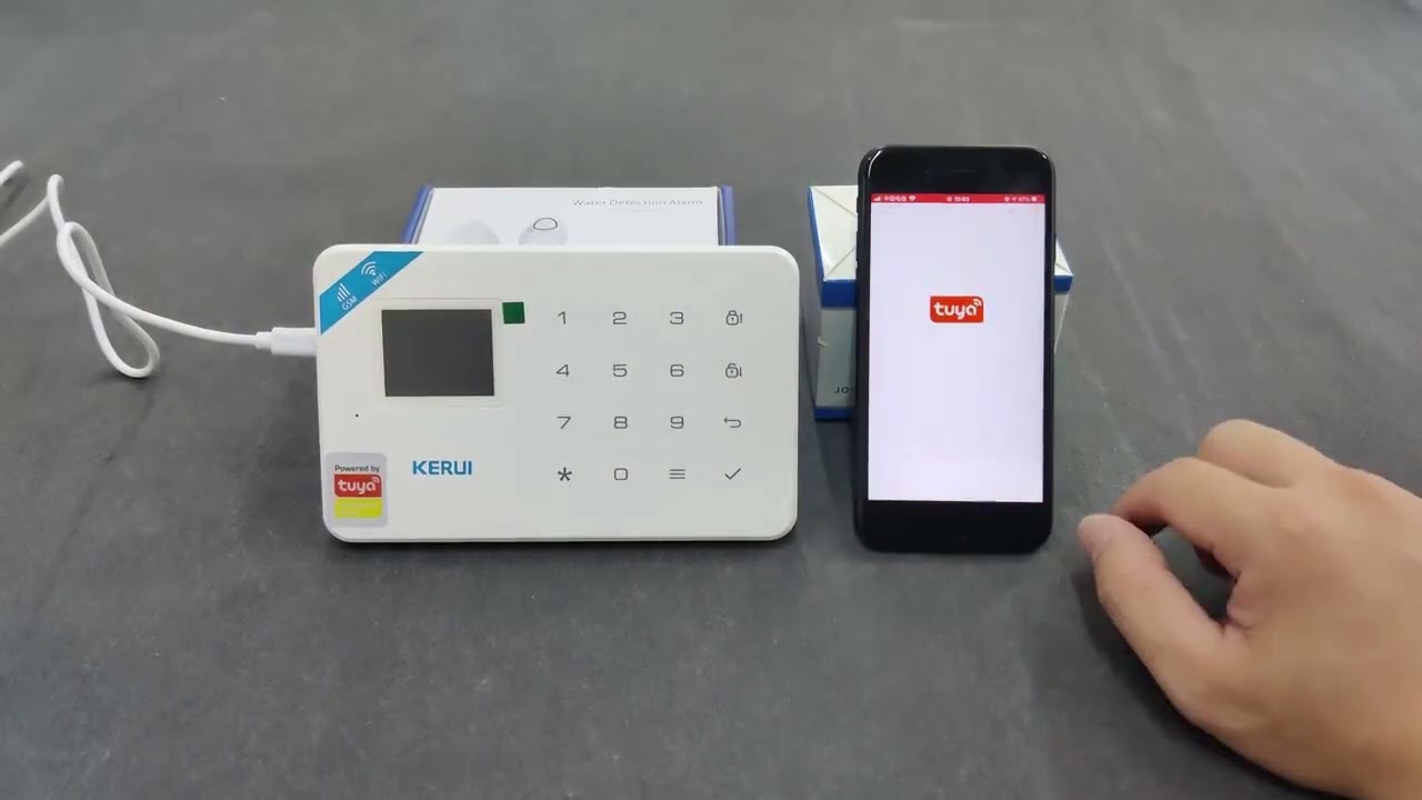 KERUI W181 Tuya APP Control Smart Wireless WiFi GSM Alarm Sy